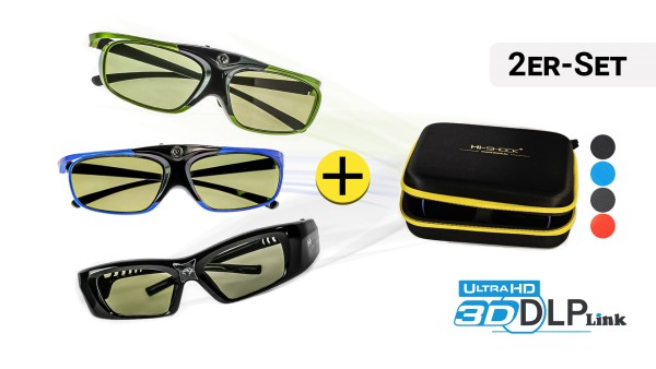 2x 3D-Brille Ihrer Wahl | DLP