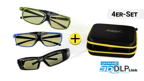 4x 3D-Brille Ihrer Wahl | DLP